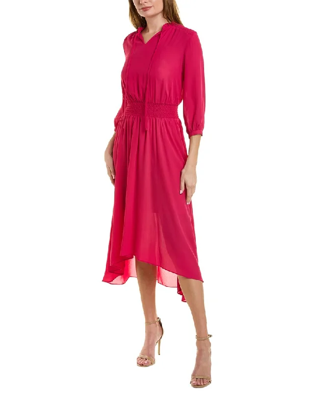 Nanette Nanette Lepore Crepe Midi Dress Stylish Silk Midi Dress