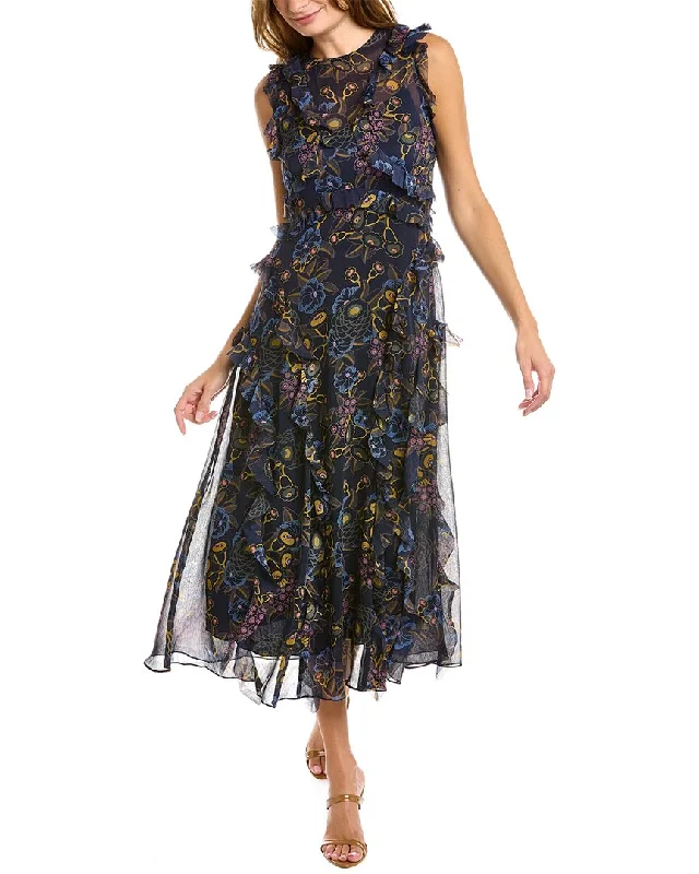 Ted Baker Karolia Midi Dress Cozy Tie-Dye Midi Dress