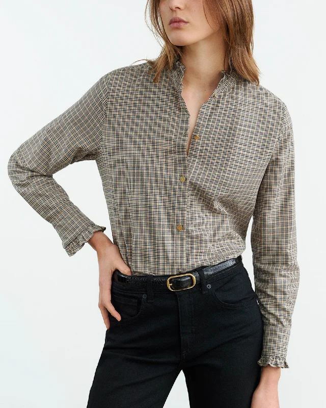 Lydia Shirt Trendy Turtleneck Short Shirt