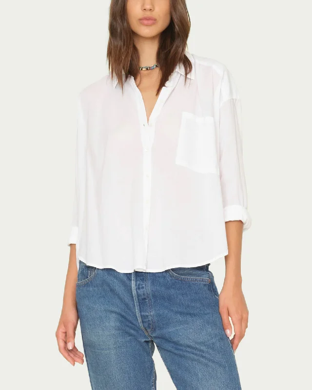 Jordy Shirt Classic Cropped Short Sleeve