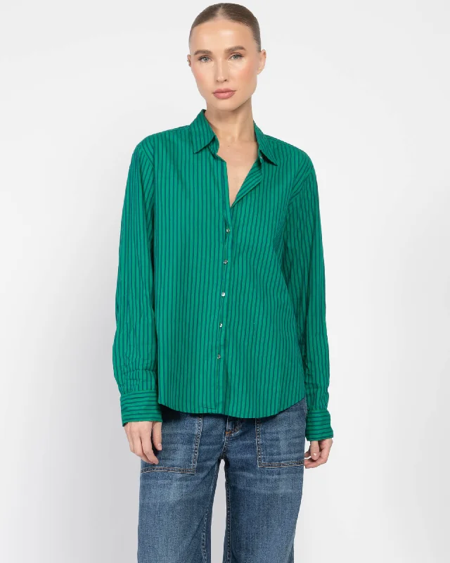 Quinn Shirt Fashionable Draped Short Sleeve