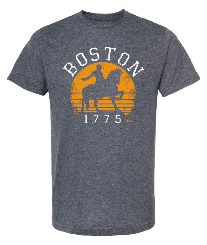 Boston 1775 - T-Shirt Machine Wash Dry Clean Hand Wash