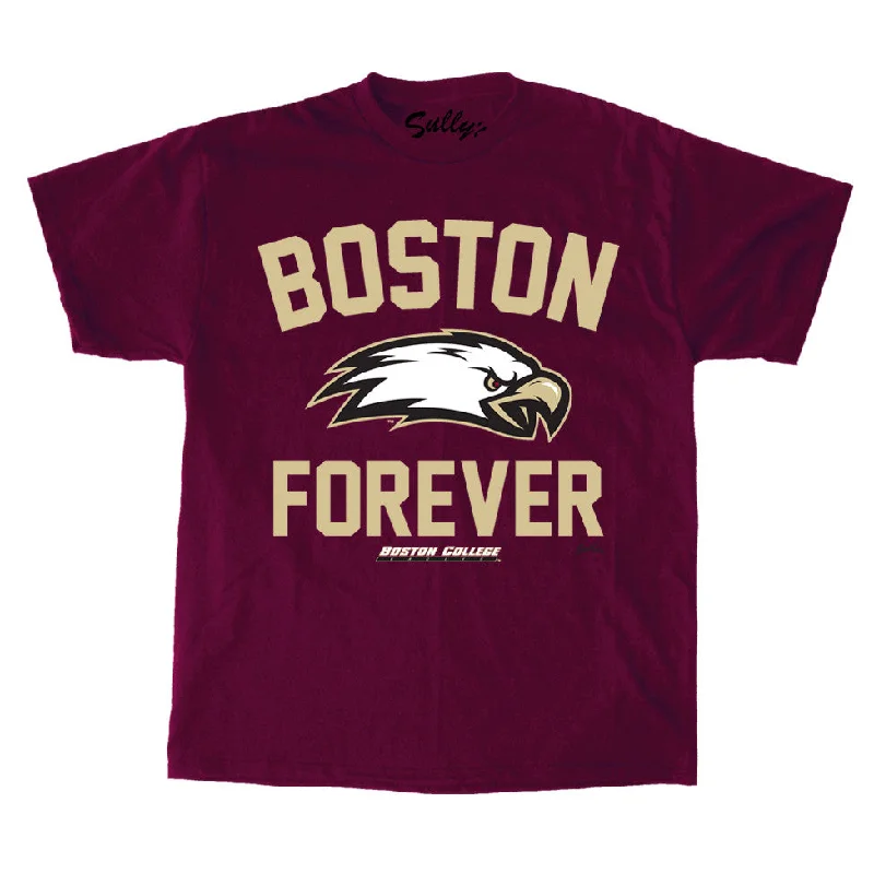 Boston Forever - Boston College - T-Shirt Oversized T-Shirt Spandex breathable