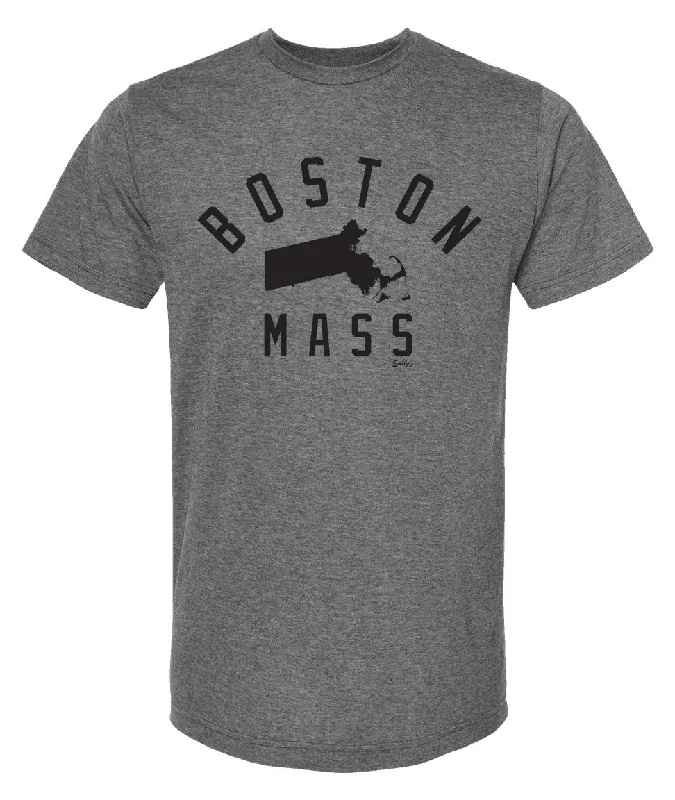 Boston, Mass T-Shirt Welt Pockets Slit Pockets Flap Pockets