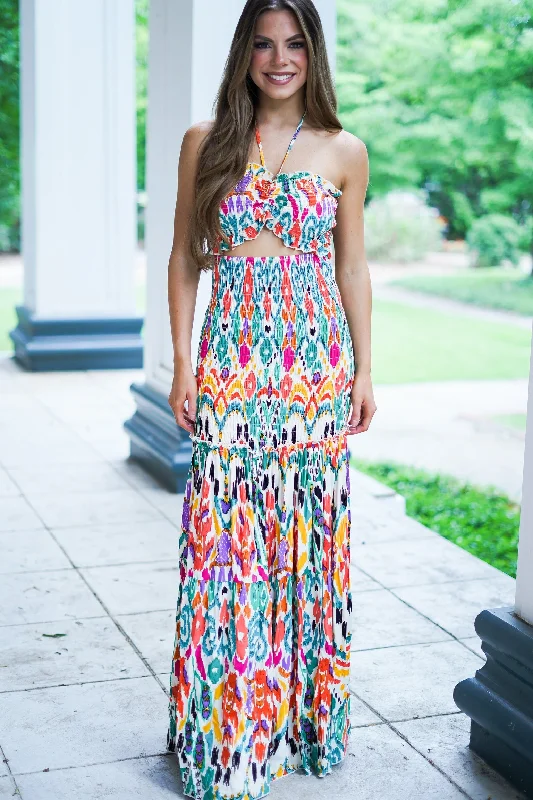 Charlotte Maxi Dress - FINAL SALE Elegant Sleeveless Maxi Dress