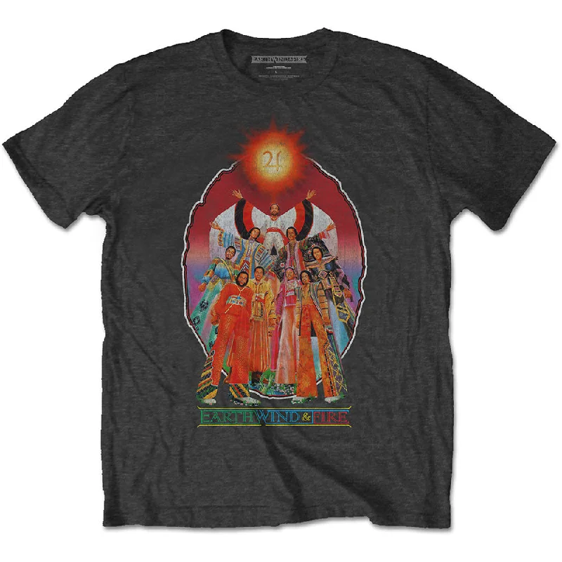 Earth, Wind & Fire | Official Band T-shirt | Let's Groove (Back Print) Sequined Glittery Shiny