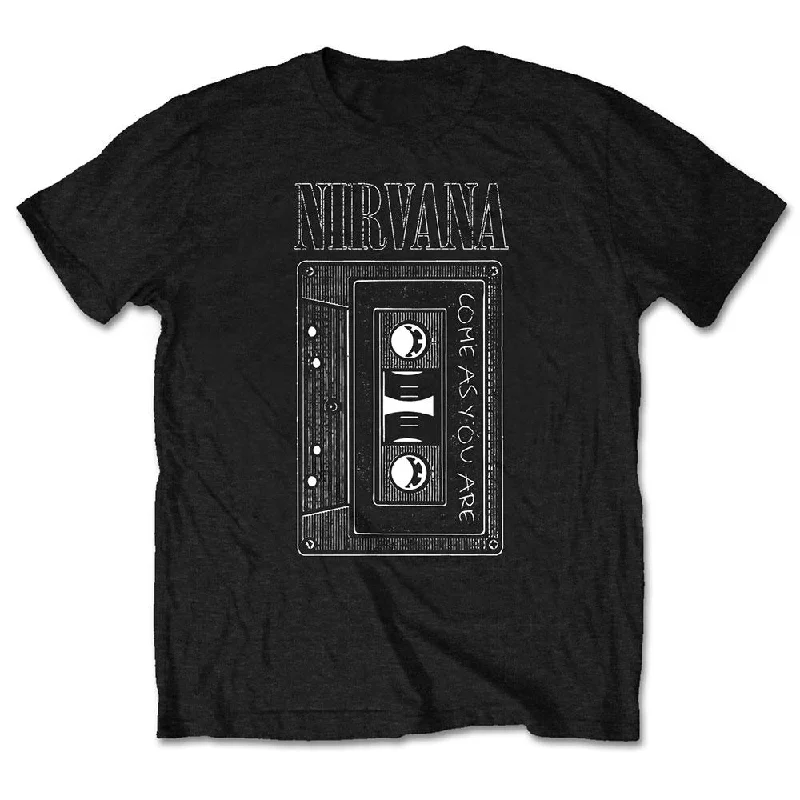 Nirvana T-Shirt: As You Are Tape Oversized T-Shirt Spandex breathable