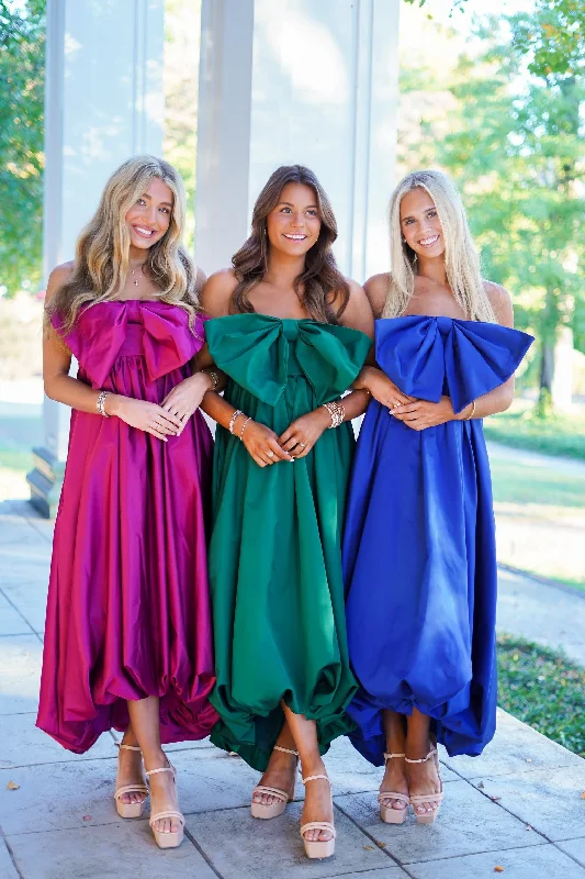 Palmer Maxi Dress - Magenta Chic Summer Maxi Dress