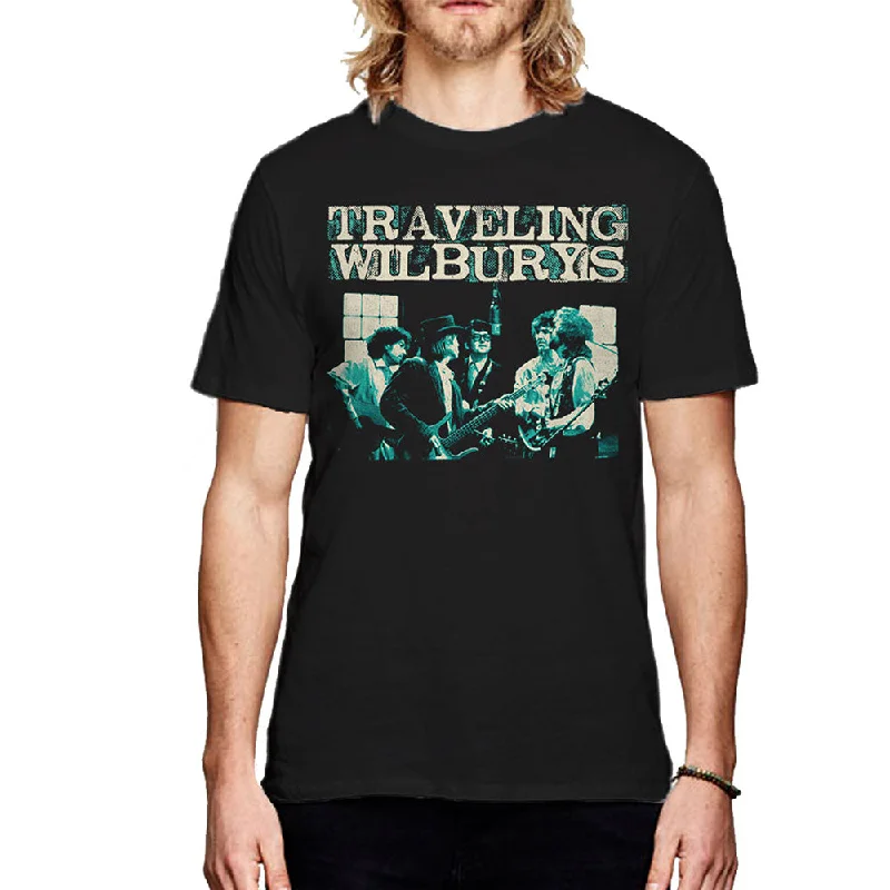 The Traveling Wilburys | Official Band T-shirt | Performing Nylon Fabric Polyester Fabric Spandex Fabric