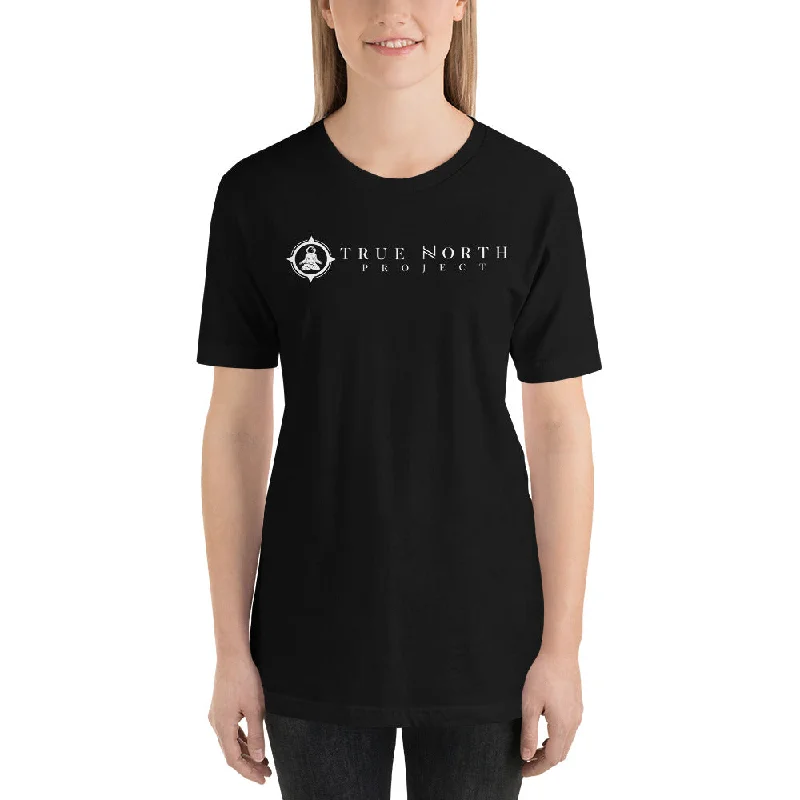 Women's True North Logo Extended T-Shirt Modern Contemporary Chic