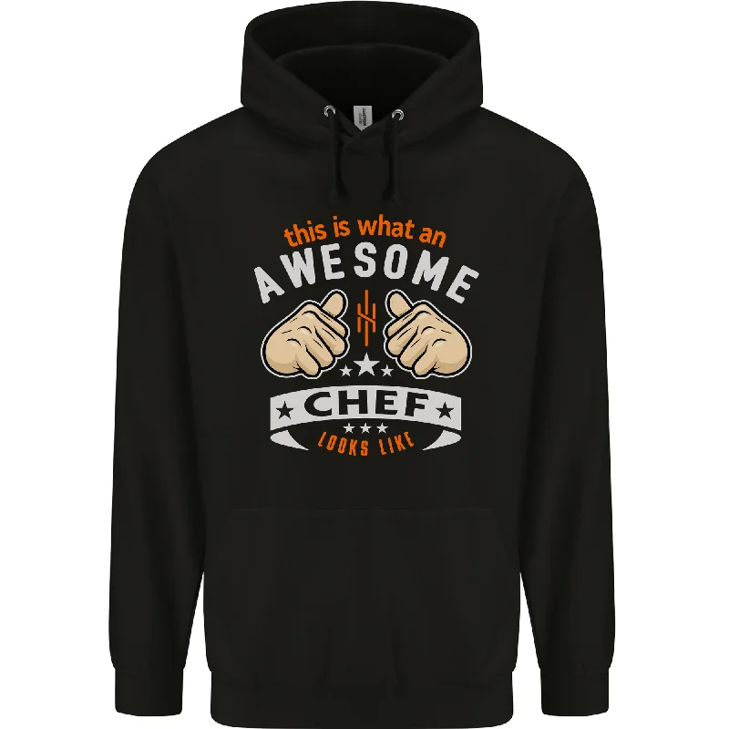 Awesome Chef Looks Like Funny Cooking Mens 80% Cotton Hoodie Hoodie with Logo Branding Identity