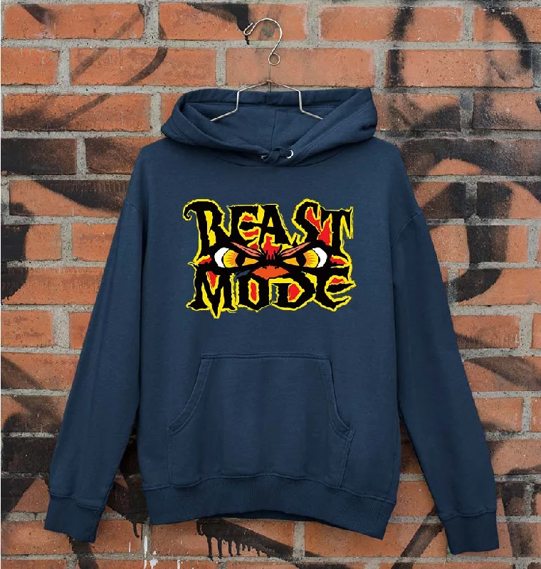 Gym Beast Unisex Hoodie for Men/Women Hoodie with Ribbed Cuffs Snug Fit Comfort