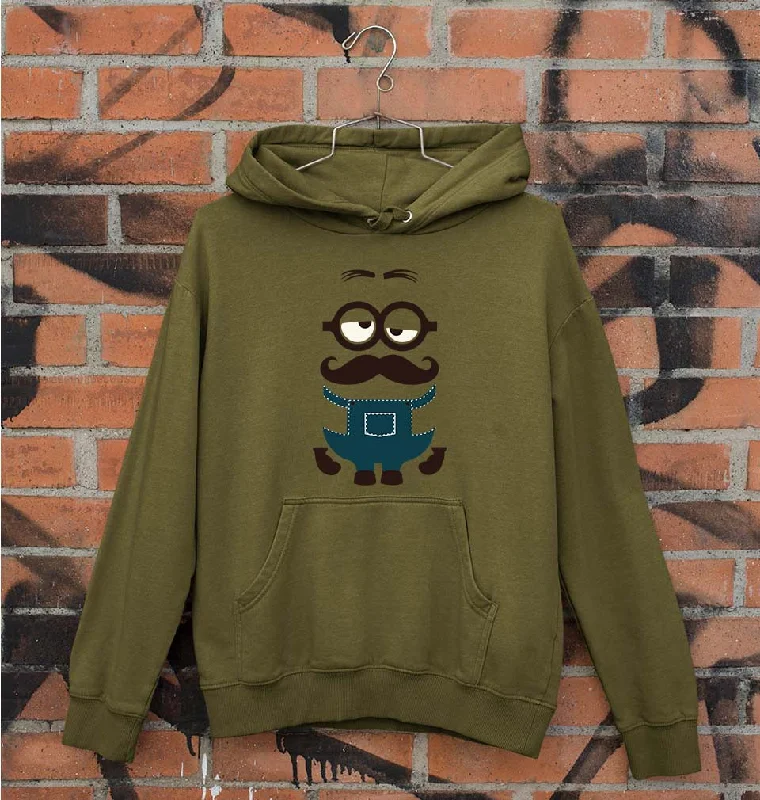 Minion Unisex Hoodie for Men/Women Hoodie with Embroidery Detailed Premium