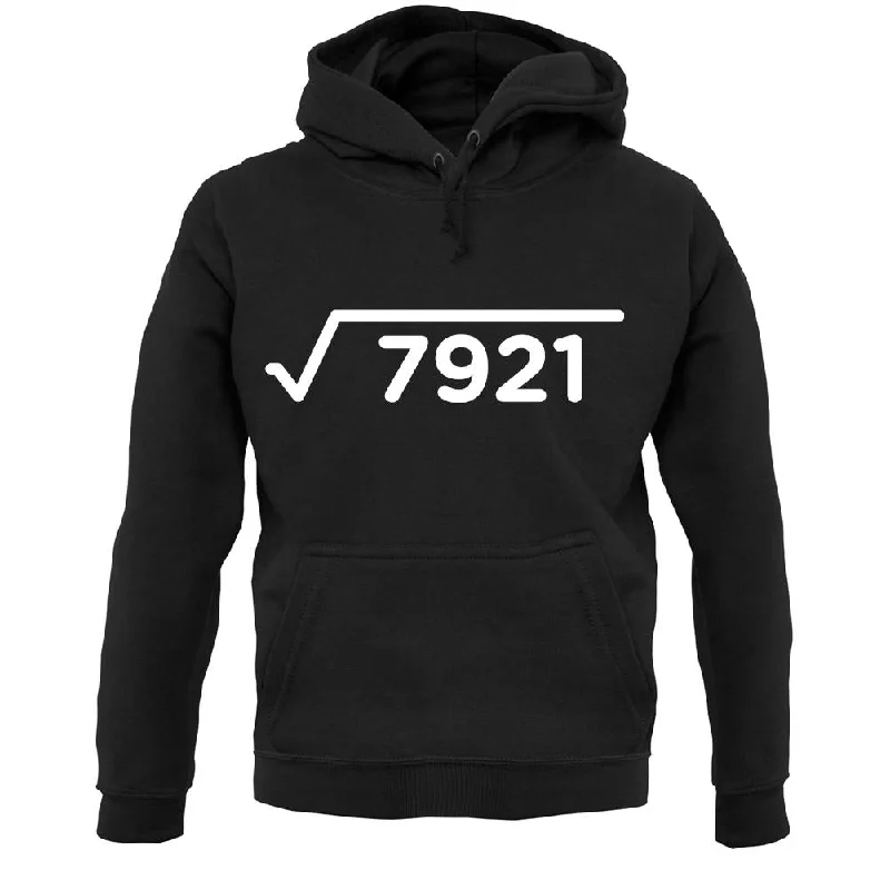 Square Root Birthday 89 Unisex Hoodie Hoodie Crop Top Short Trendy