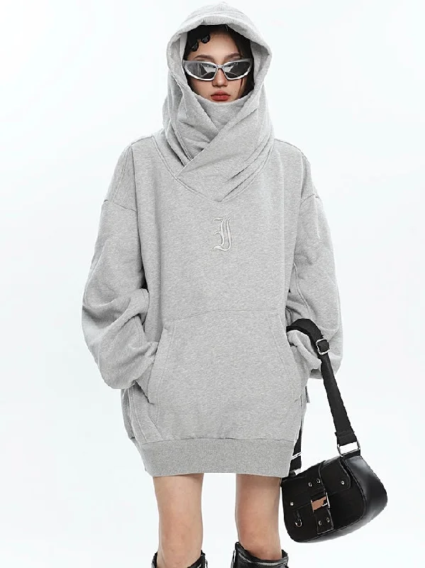 Summer Solid Color Long Sleeve Baggy Turtleneck Hoodie Hoodie Crop Top Short Trendy