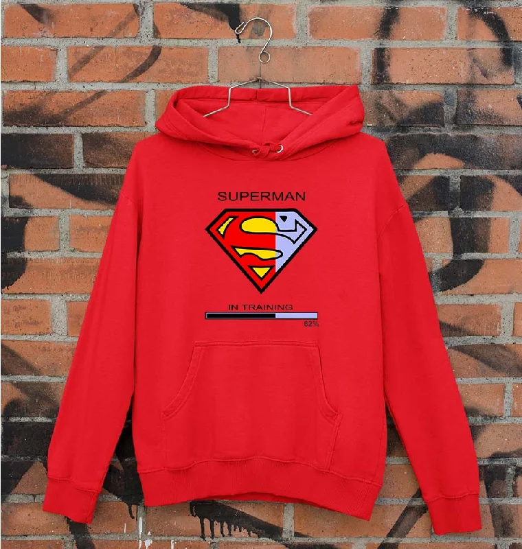 Superman Gym Unisex Hoodie for Men/Women Hoodie with Slim Fit Tailored Modern