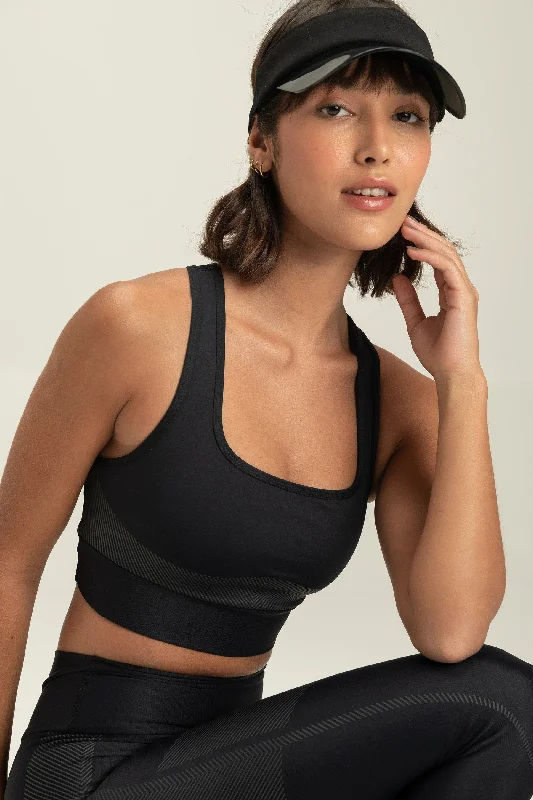 Allure® Mat Sports Bra Strapless Support Bra