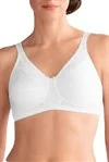 Amoena Nancy Non-Wired Bra - White #44480 Full Coverage Bra