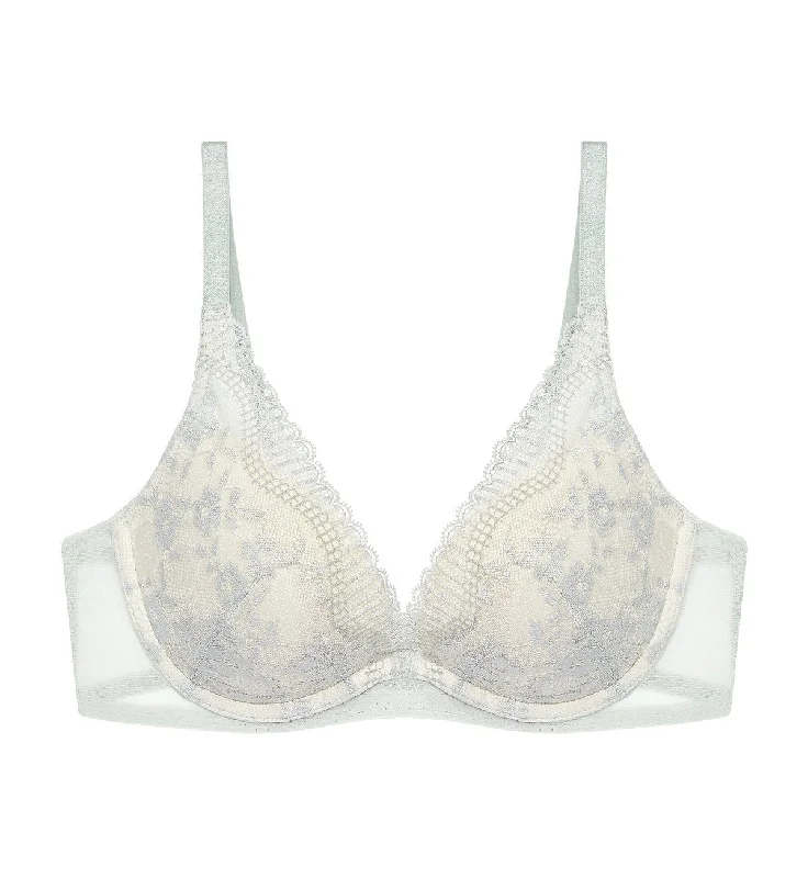 AQUA FRESH PUSH-UP DEEP-V BRA Ultra-Light Bra