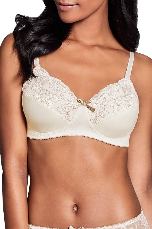 Arielle Non Wired Bra - Off-White / Beige #44560 Chic Lace Bra