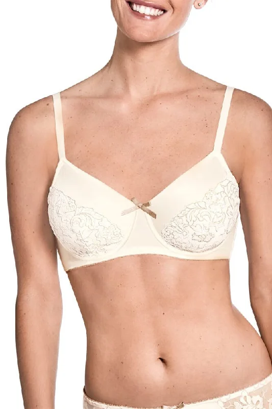 Arielle Underwired Bra - Off-White / Beige #44562 Trendy Lace Bra