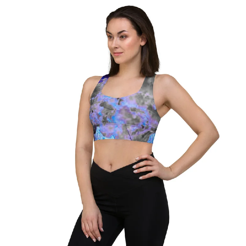 Bloom Within ll Longline Sports bra Cotton Comfort Bra