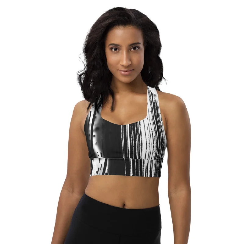 -EQ- Longline sports bra Smooth Push-Up Bra