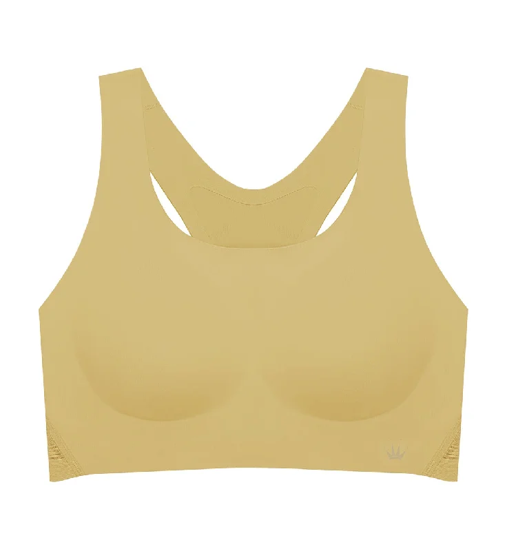 FLEX SMART NON-WIRED PADDED PULL ON BRA Breathable Full Coverage