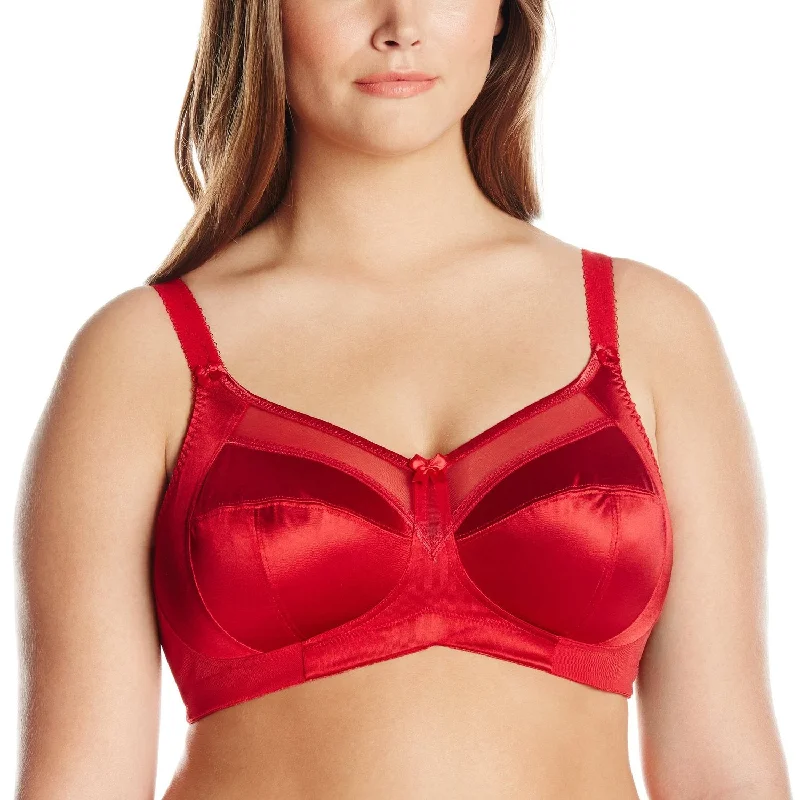 Goddess Keira Women`s Plus-Size Soft Cup Bra Adjustable Back Bra