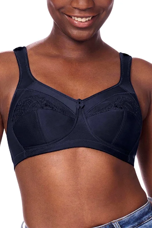 Isadora Non-Wired Bra - dark blue #45048 Chic Lace Bralette