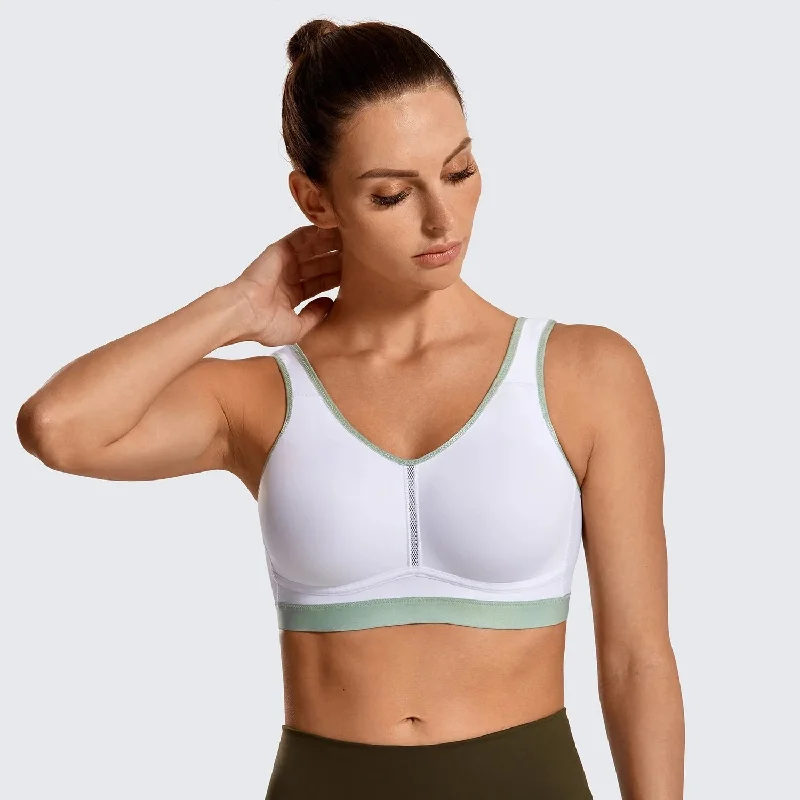 LightRunner® Wireless Medium Impact Sports Bras Supportive Cotton Bra