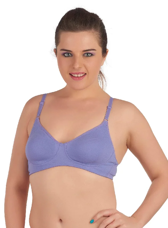 Medium Coverage Non Padded Non Wired Cotton Bra-CB-305 Smooth Fit Bra