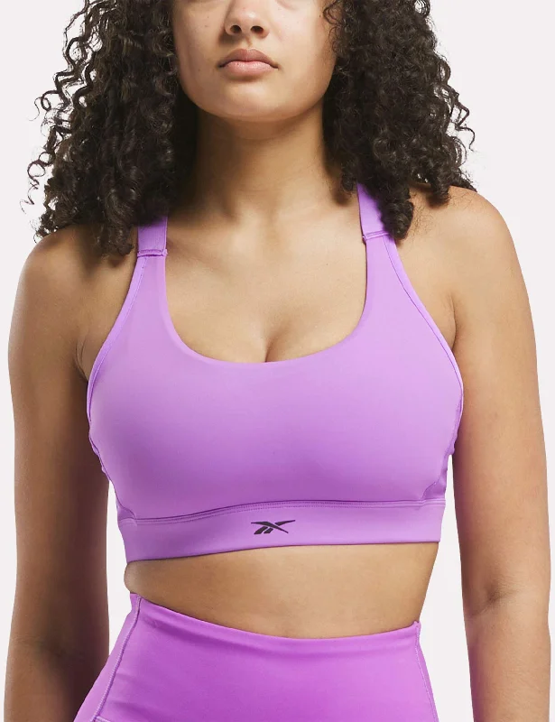 Lux High Impact Bra - Digital Purple Simple Wireless Bra