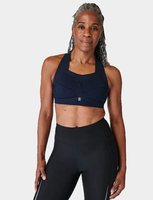 Zero Gravity Running Bra - Navy Blue A Cozy Sleep Bra