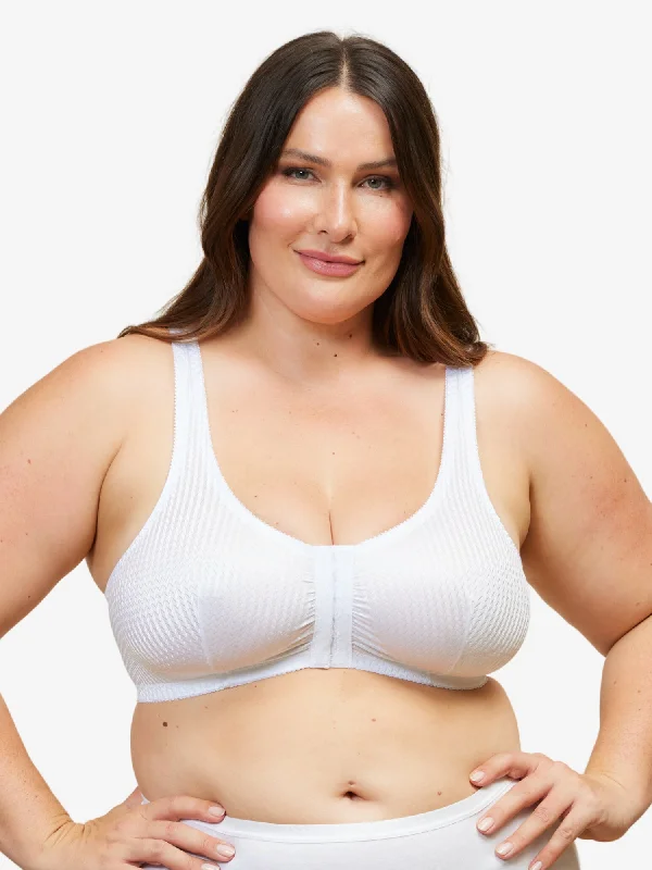 The Marlene - Silky Front-Closure Comfort Bra Daily Comfort Bra