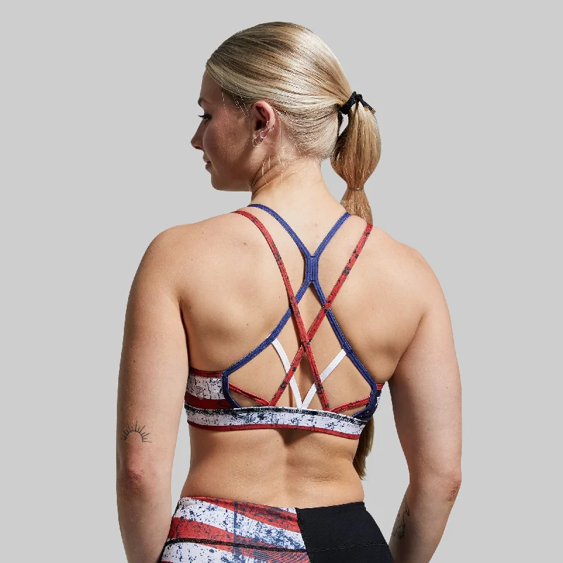 Warrior Sports Bra (Undefeated) Sporty Compression Bra