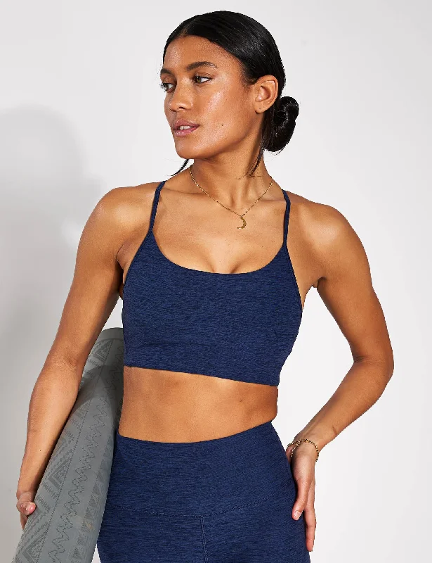 SoftLuxe Bra - Light Navy Trendy Sports Bra