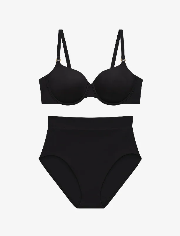 Swim High Waist Bikini Swim Set Solid Color Swimsuit