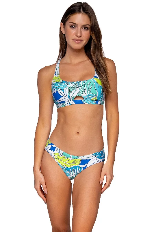 Sunsets Women's Swimwear Kailua Bay Brandi Bralette Bikini Top Sporty Racerback Swimsuit