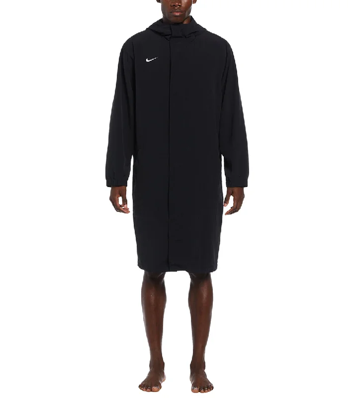 Nike Unisex Swim Parka Black High-Waisted Swim Bottoms