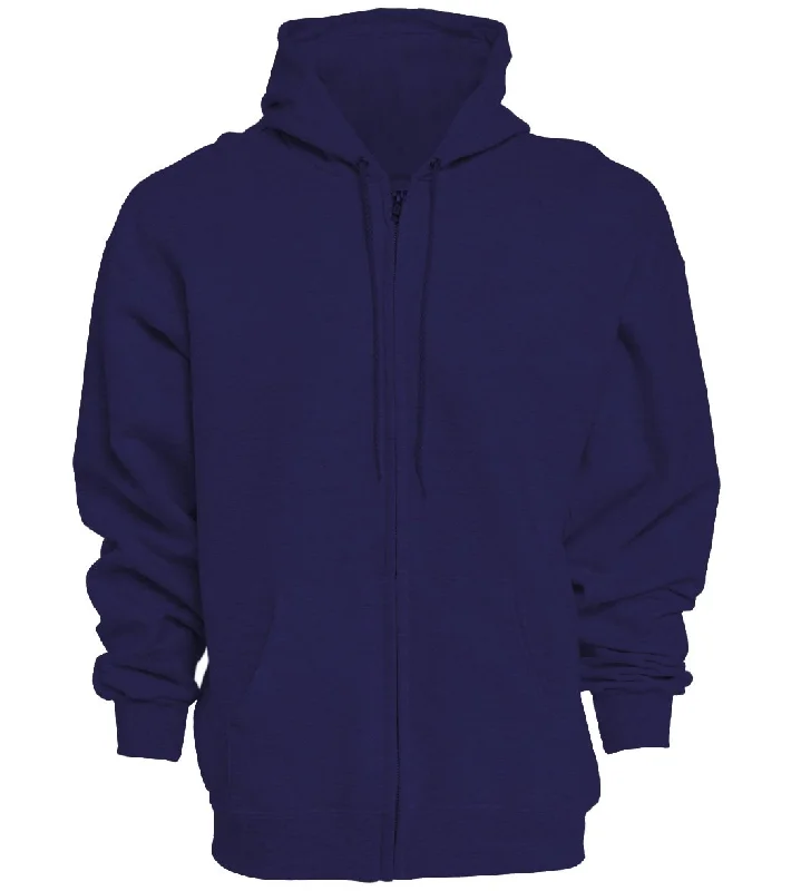 SwimOutlet Unisex Full Zip Hoodie Navy Classic One-Piece