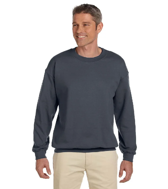 SwimOutlet Unisex Heavy Blend Crewneck Sweatshirt Dark Heather Sleek Full Coverage