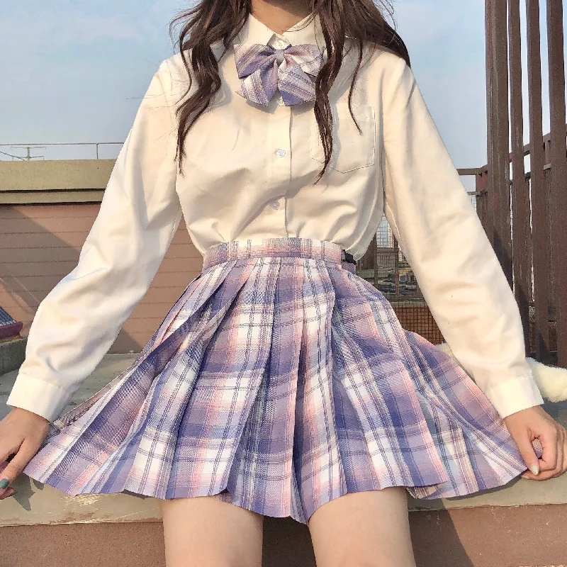 JK Uniform Skirt Suit PL52889 leather skirt durable