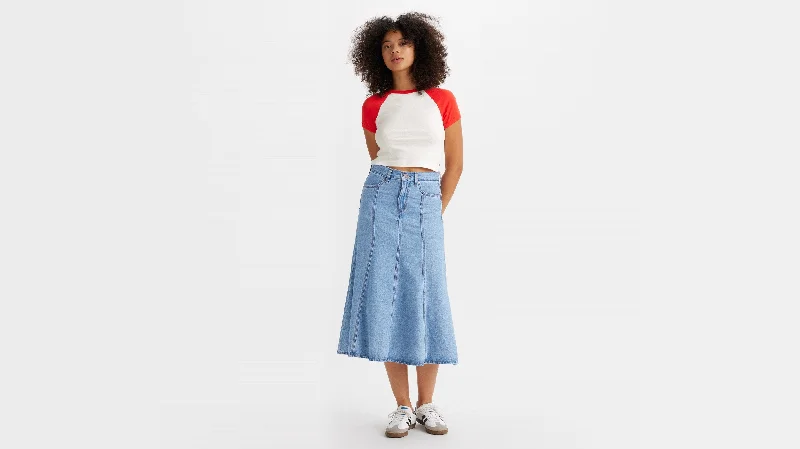 Levi's® Women's Fit and Flare Skirt lace skirt elegant