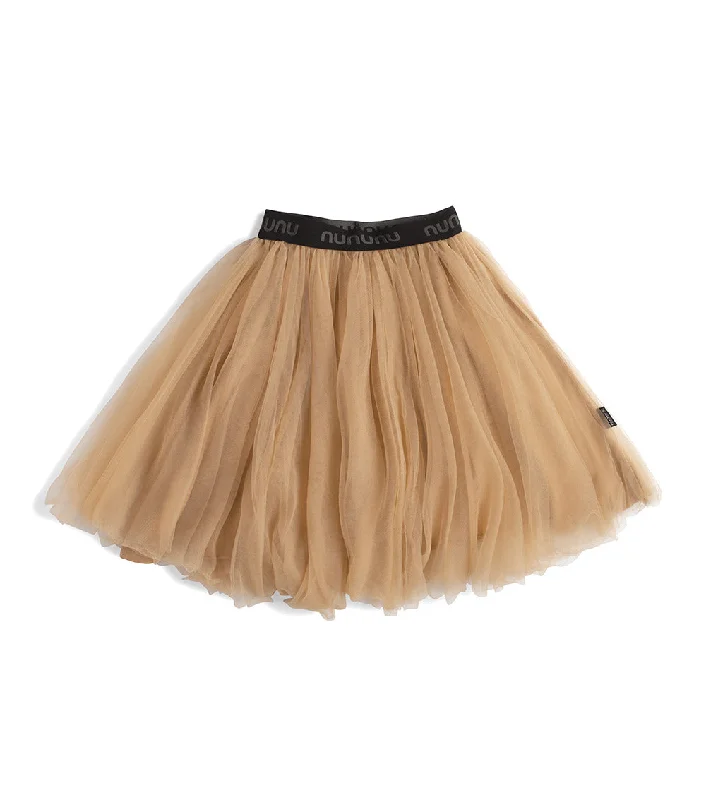 magic tulle skirt button skirt front