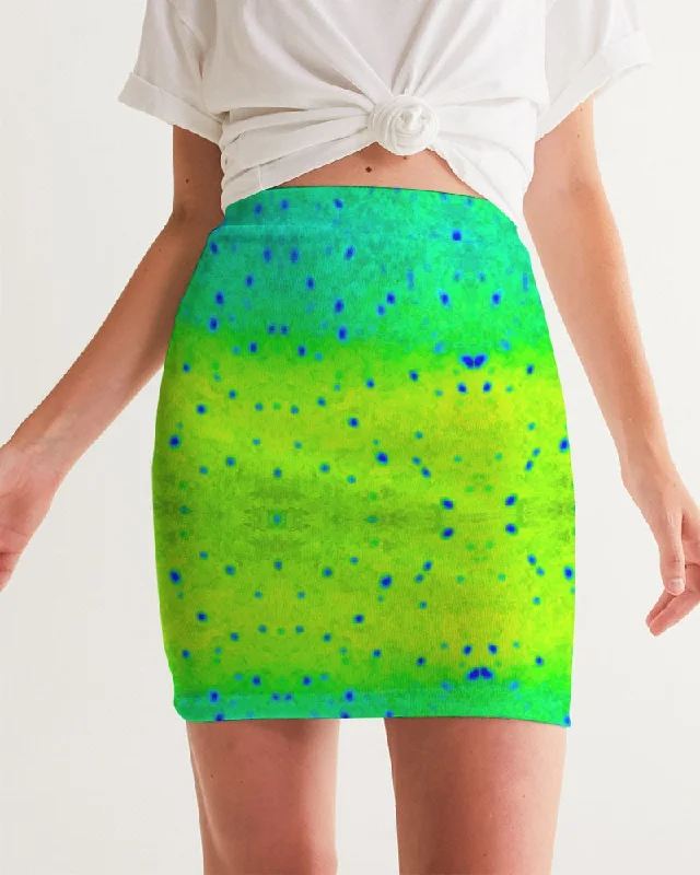 Mahi Print Women's Mini Skirt corduroy skirt comfortable