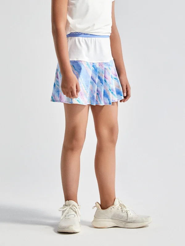 Tennis Pleated Skirt modal blend skirt