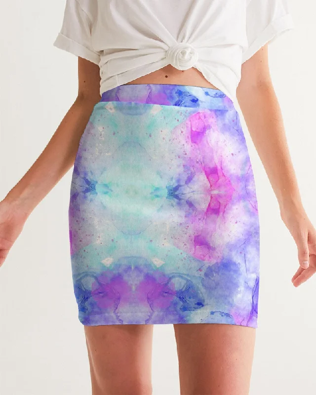 Tie Dye Women's Mini Skirt tulle skirt dreamy