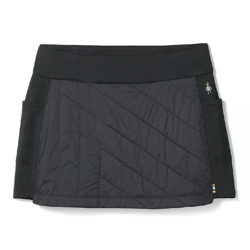 Women's Smartloft Skirt - Black corduroy skirt durable